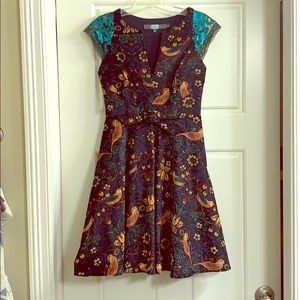 Anthropologie Eva Franco Larksong Corduroy Dress